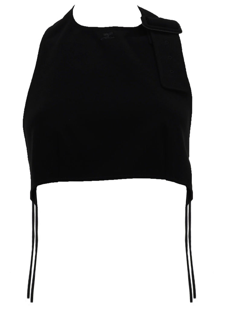 CROPPED TOP WITH OPEN BACK