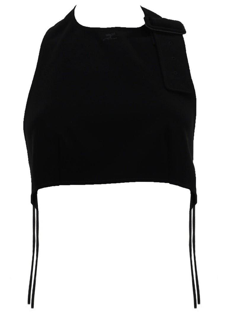CROPPED TOP WITH OPEN BACK