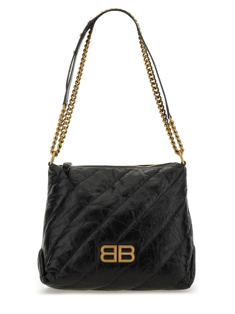 CRUSH ZIPPED HOBO BAG