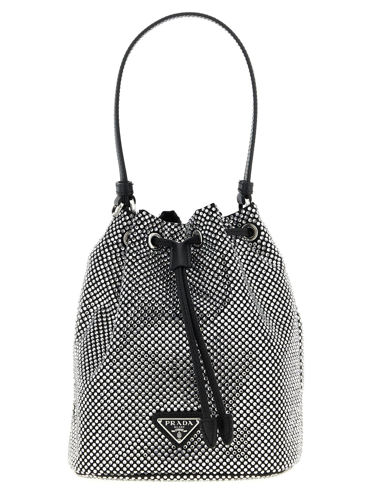 'Crystal' bucket bag