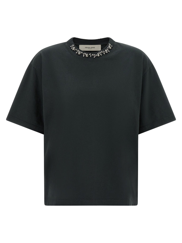 Crystal crew neck t-shirt