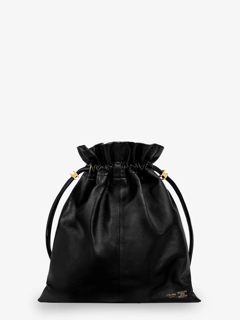 Crystal leather crossbody bag
