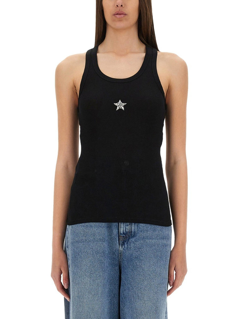 "CRYSTAL MINI STAR" TANK TOP