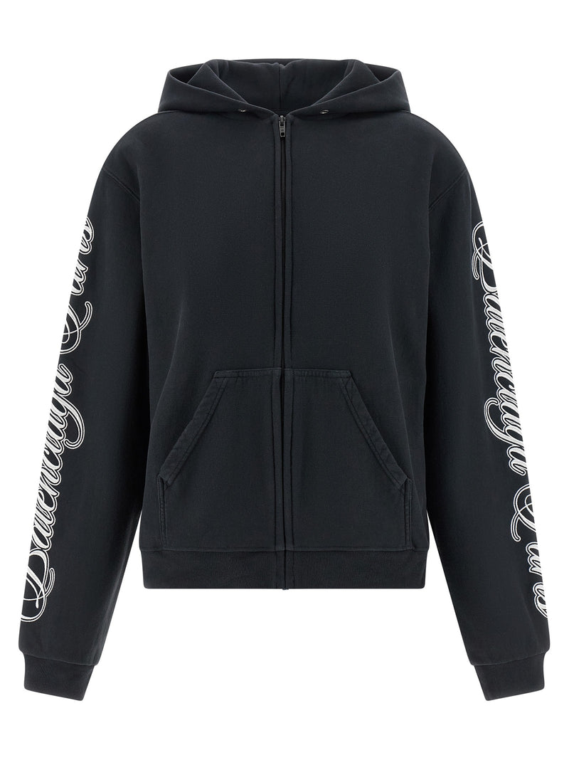 'Cursive' hoodie