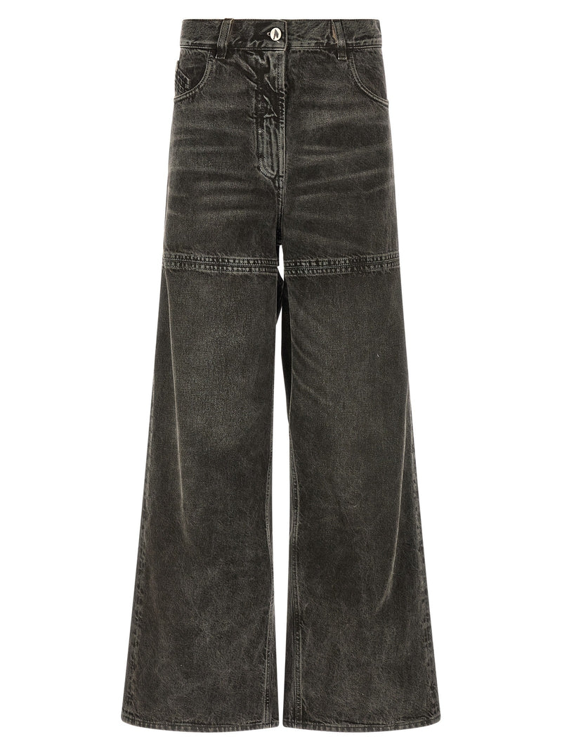 Cut-out jeans