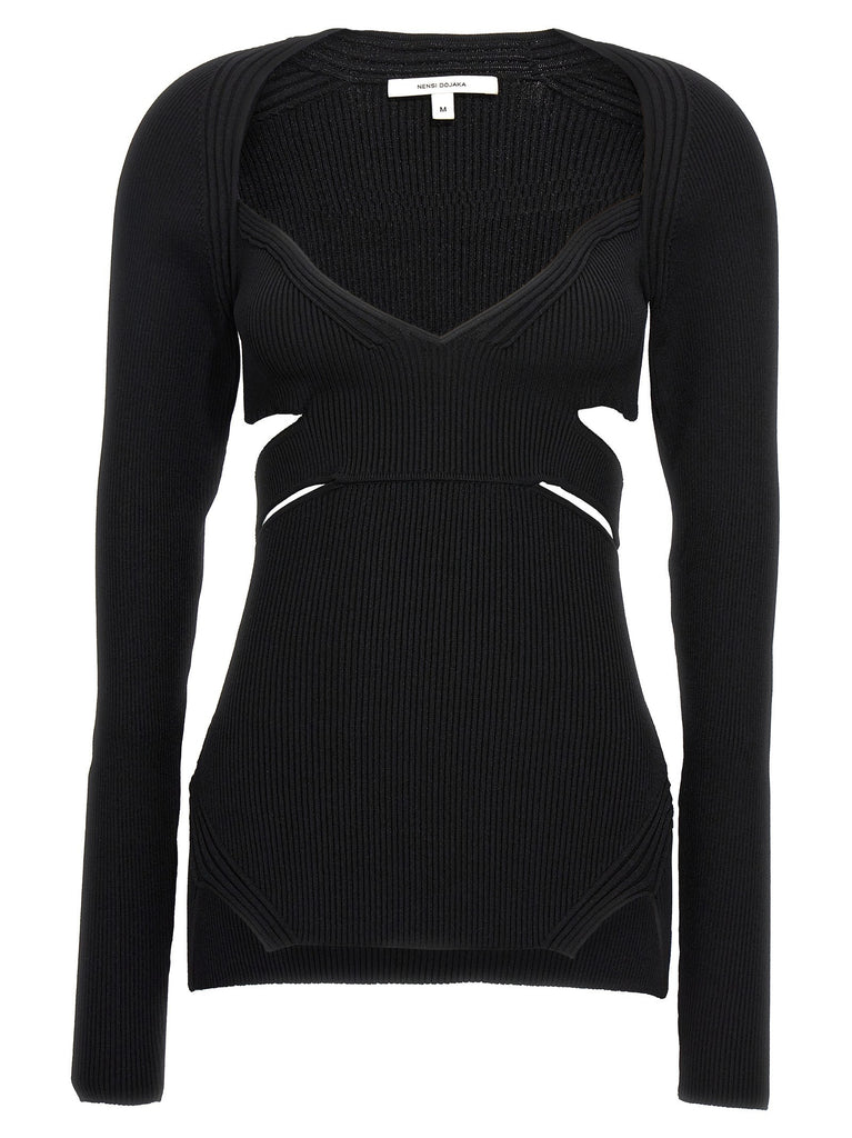 Cut-out sweater