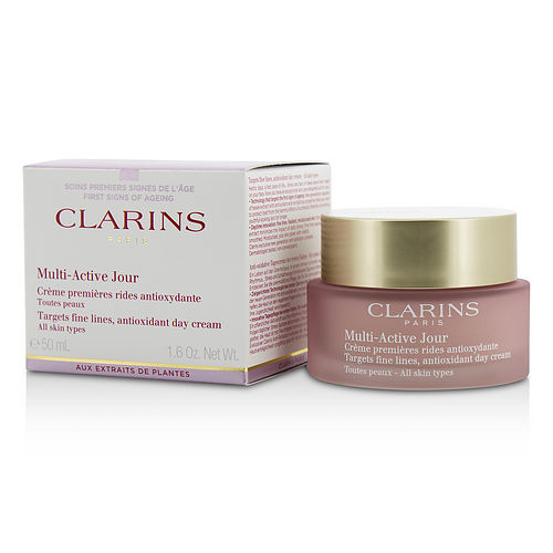 Clarins - Multi-Active Day Targets Fine Lines Antioxidant Day Cream - For All Skin Types  --50ml/1.6oz