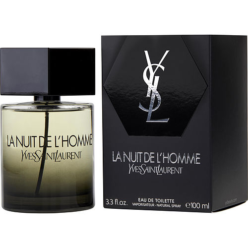 LA NUIT DE L'HOMME YVES SAINT LAURENT - EDT SPRAY 3.3 OZ (NEW PACKAGING)