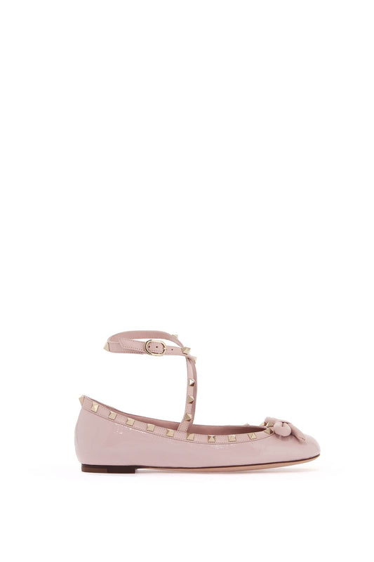 Valentino Garavani "patent Leather Rockstud   Pink