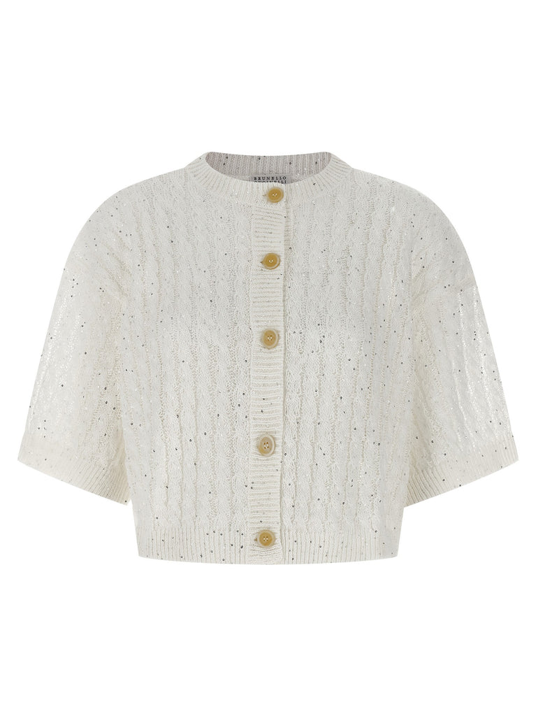 'Dazzling Cable' cardigan