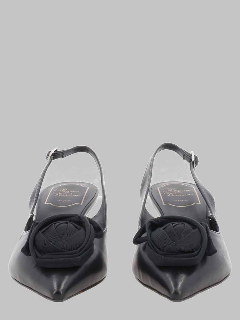 DÉCOLLETÉ SLINGBACK "ROSE VIVIER" IN PELLE