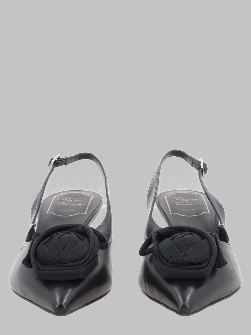 DÉCOLLETÉ SLINGBACK "ROSE VIVIER" IN PELLE