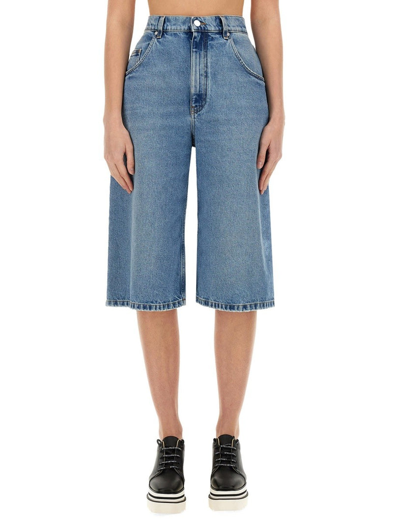 DENIM BERMUDA SHORTS