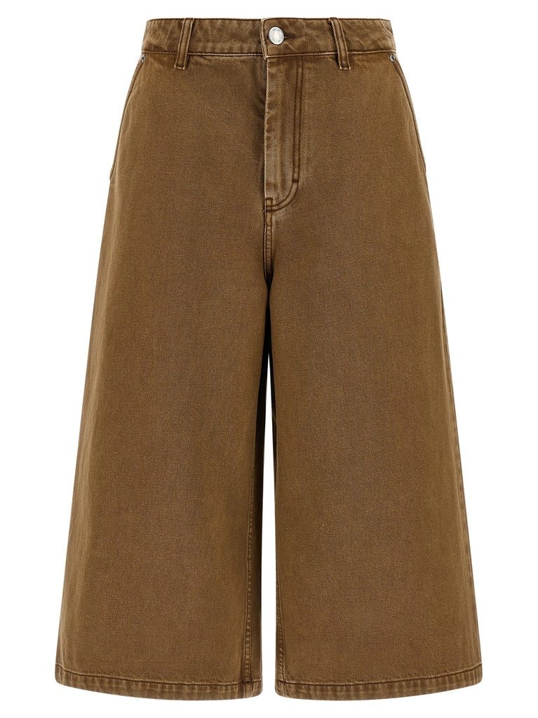 Denim bermuda shorts