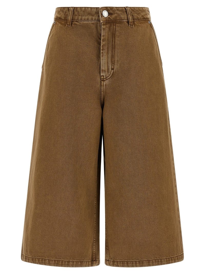 Denim bermuda shorts
