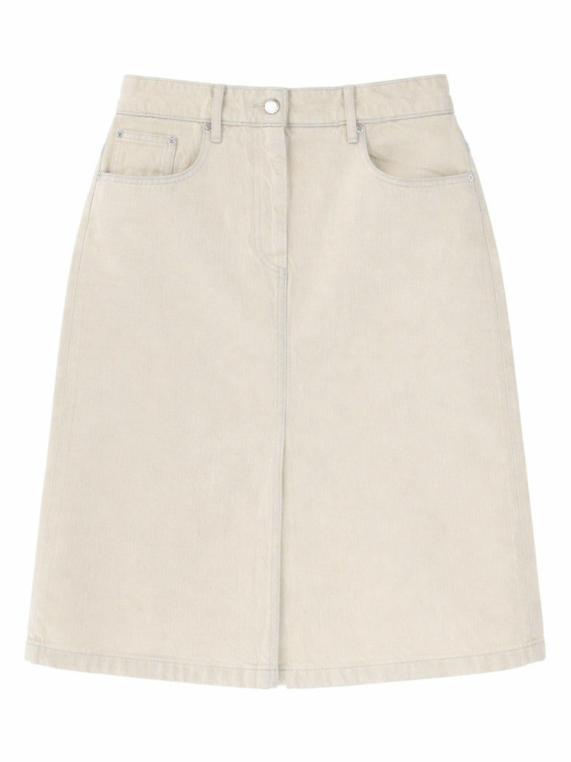 DENIM MIDI SKIRT