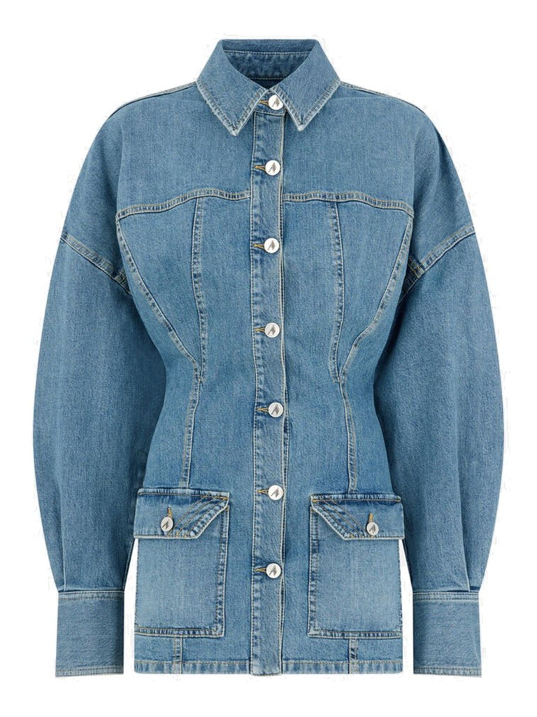 DENIM MINI DRESS
