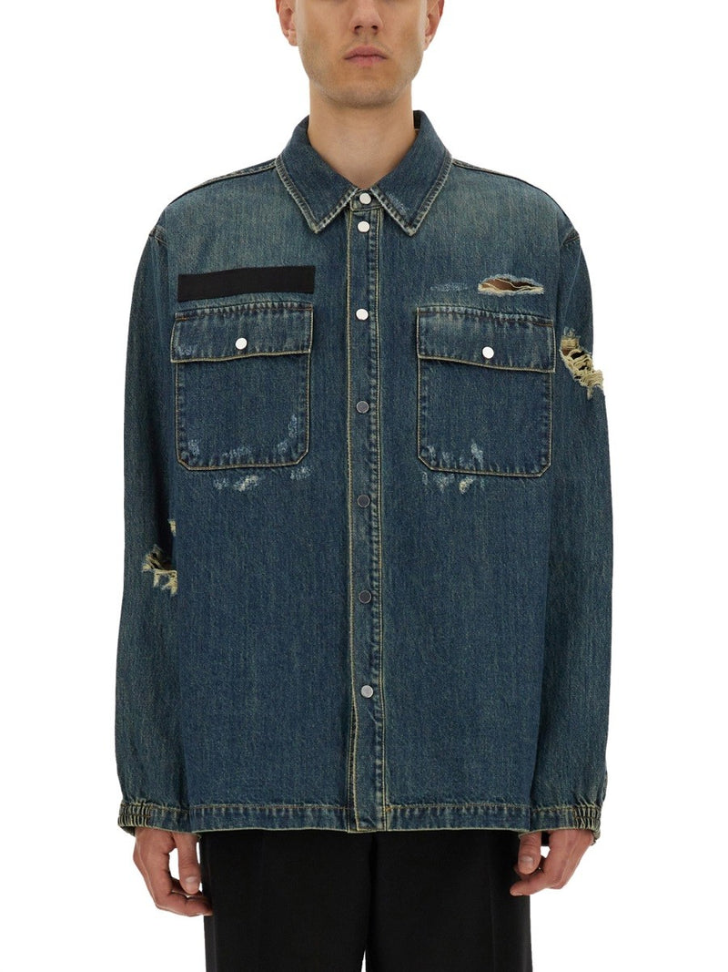 DENIM UNIFORM SHIRT