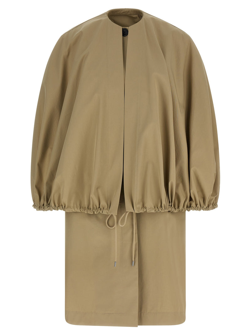 'Detachable cape coat' jacket