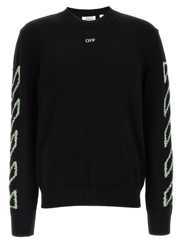 'Diag Outline' sweater