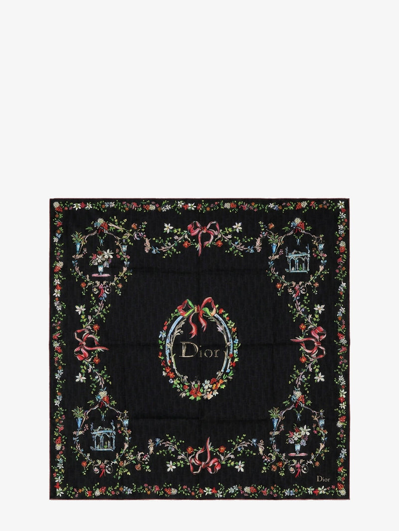 Dior Arabesque Dioriviera 90 silk foulard