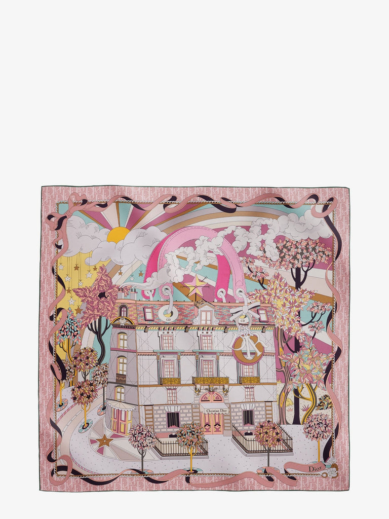 Dior Avenue 90 silk foulard