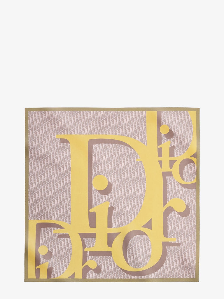 Dior Infini 70 squared silk scarf