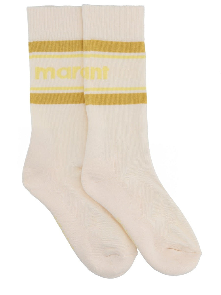 "DONA" SOCKS WITH LOGO