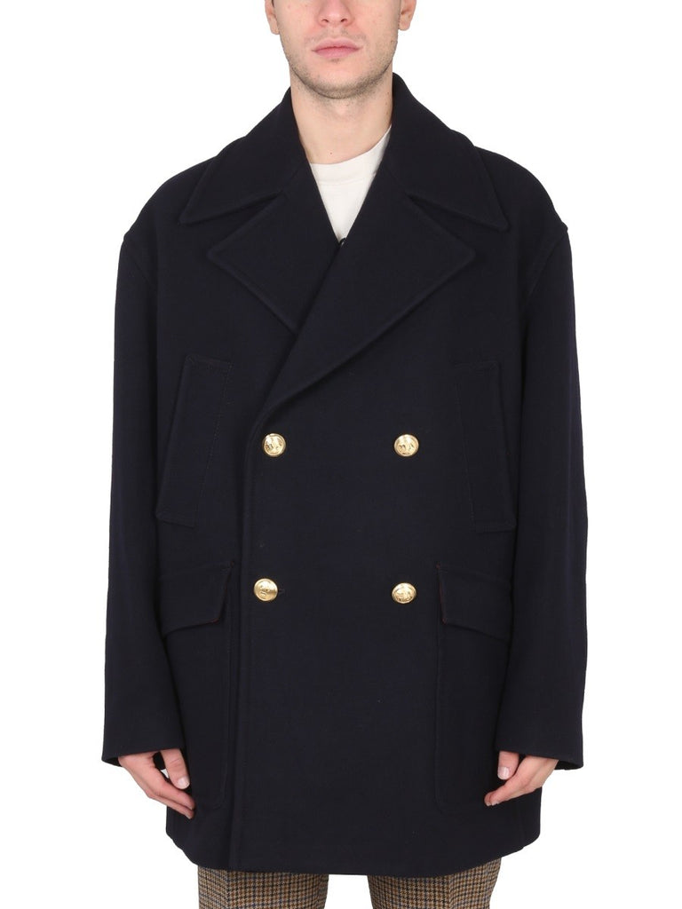 DOUBLE-BREASTED COAT