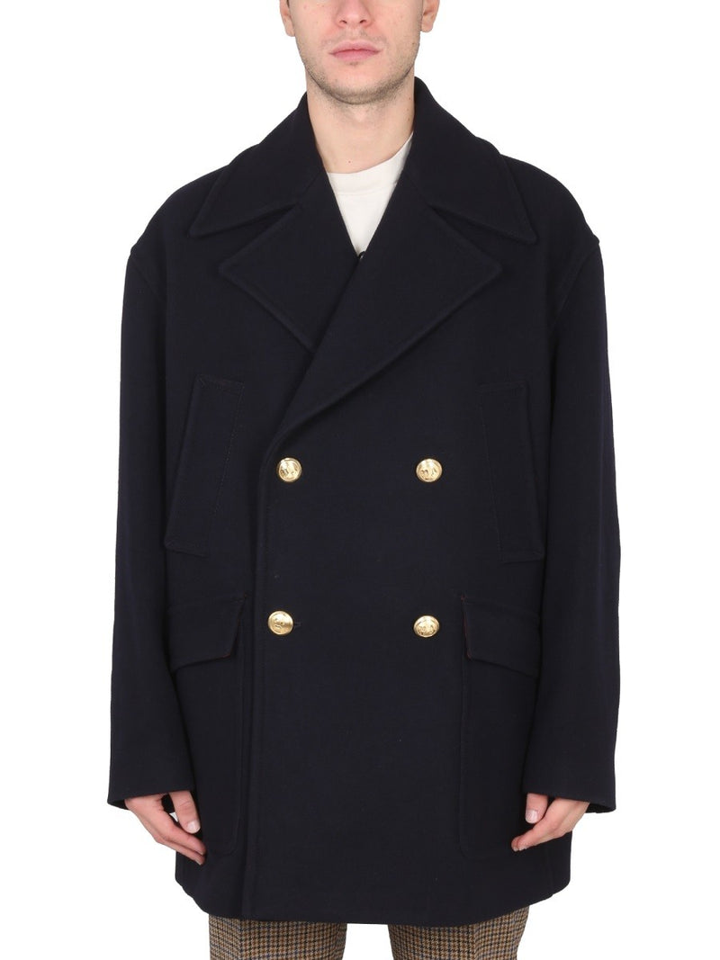 DOUBLE-BREASTED COAT