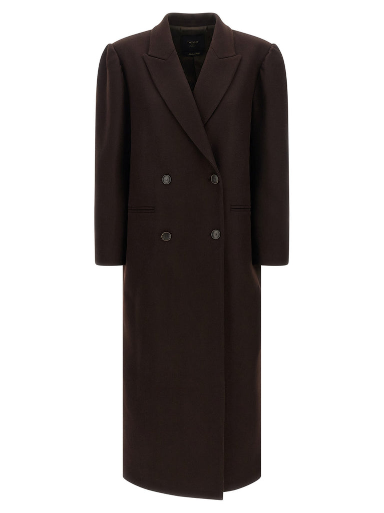 Double-breasted coat
