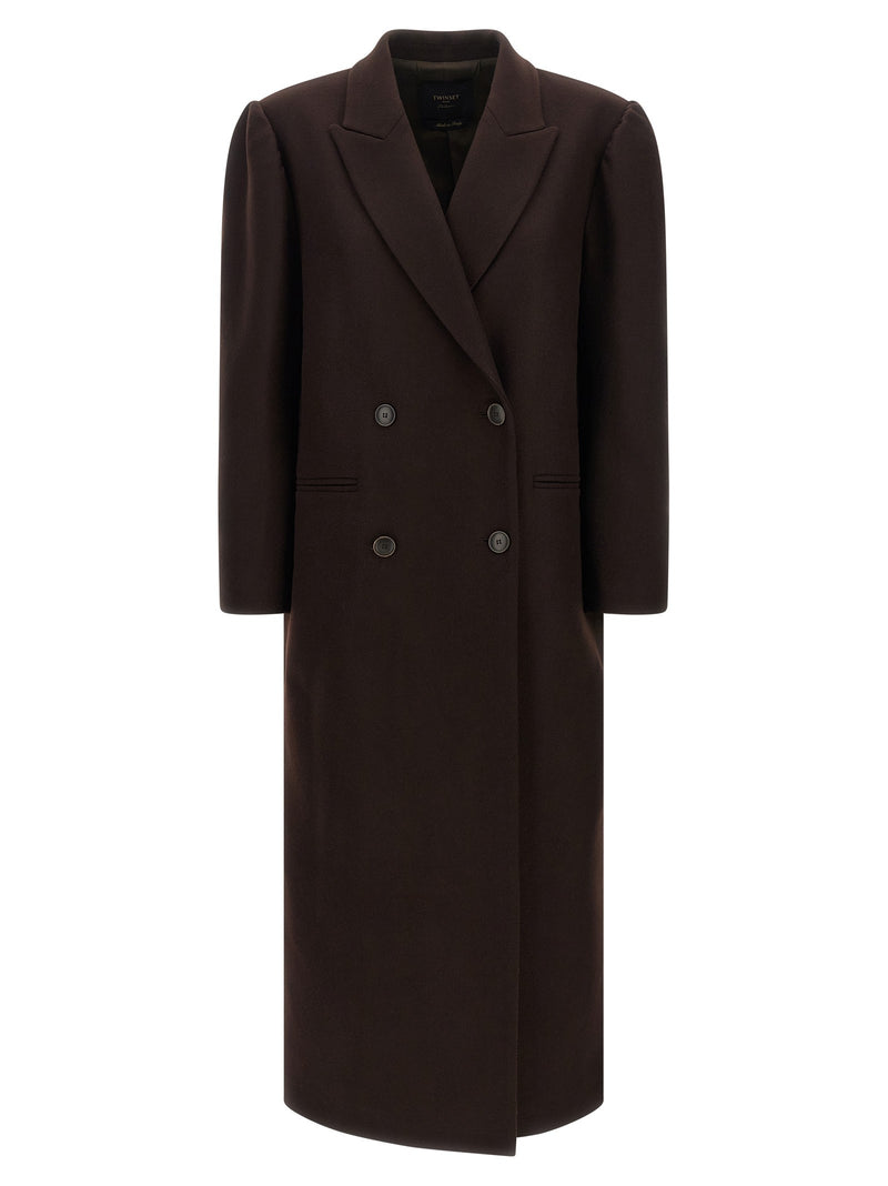 Double-breasted coat
