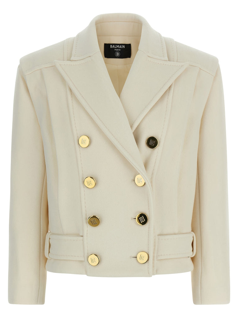 Double-breasted coat