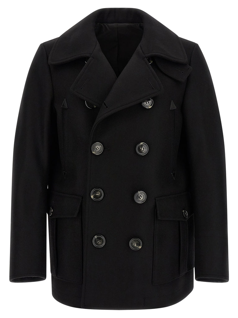 Double-breasted coat