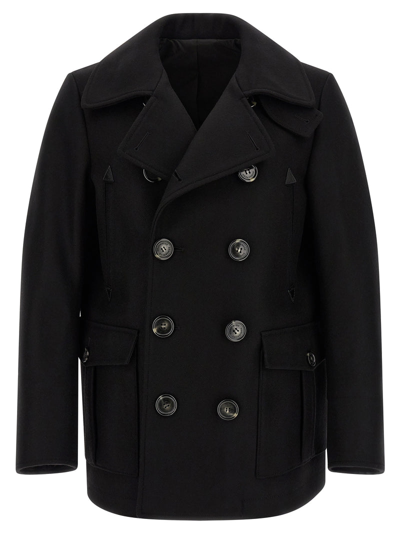 Double-breasted coat