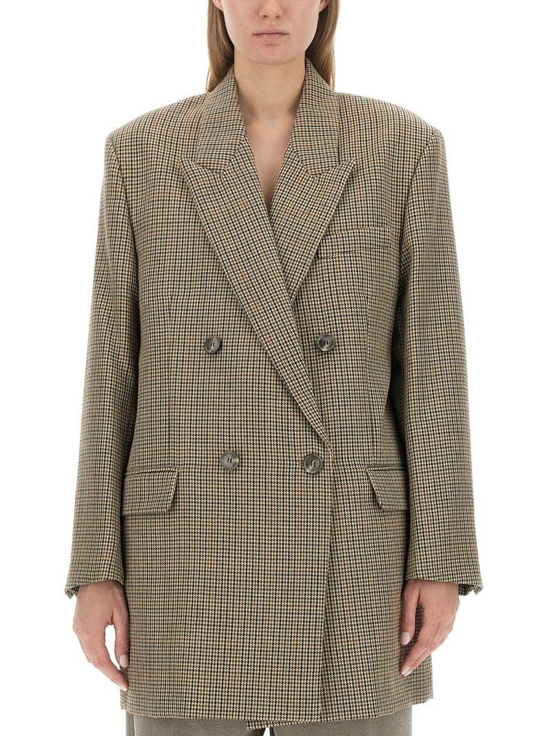 DOUBLE-BREASTED OVERSIZED JACKET