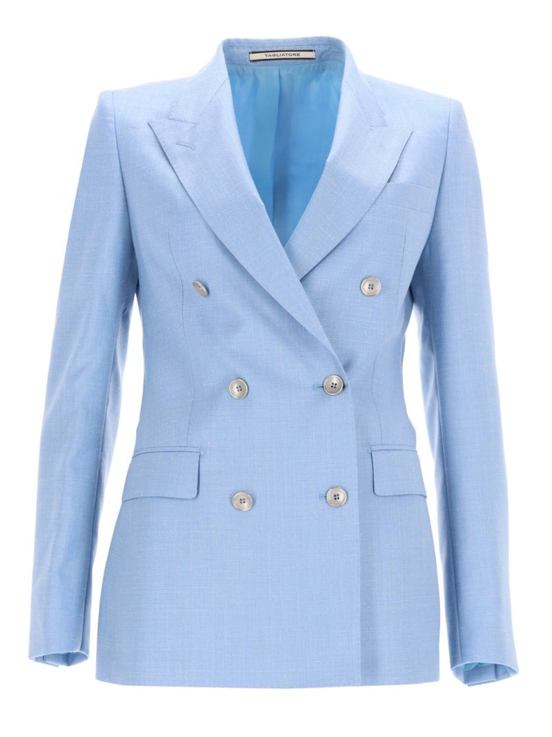 DOUBLE-BREASTED WOOL JACKET
