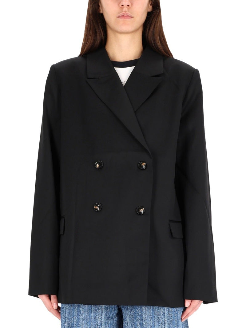DOUBLE-BREASTED WOOL JACKET