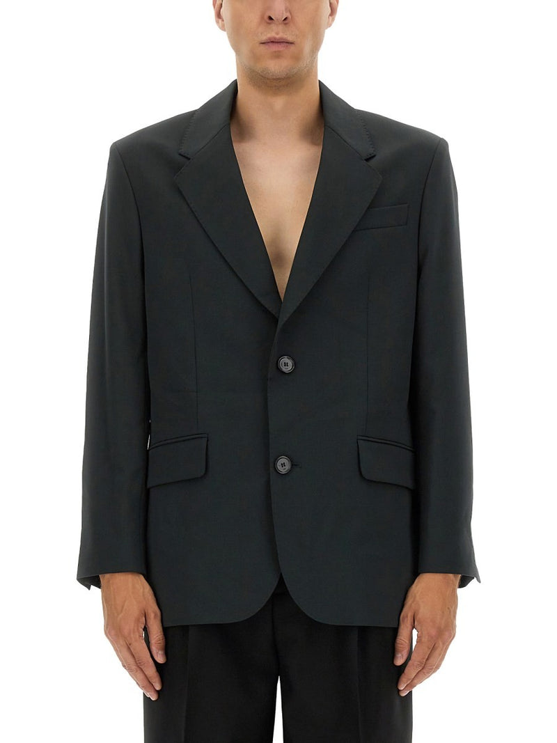 DOUBLE-BREASTED WOOL JACKET