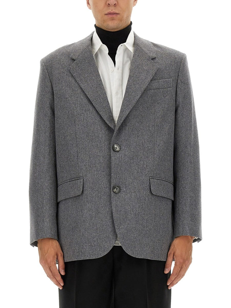 DOUBLE-BREASTED WOOL JACKET