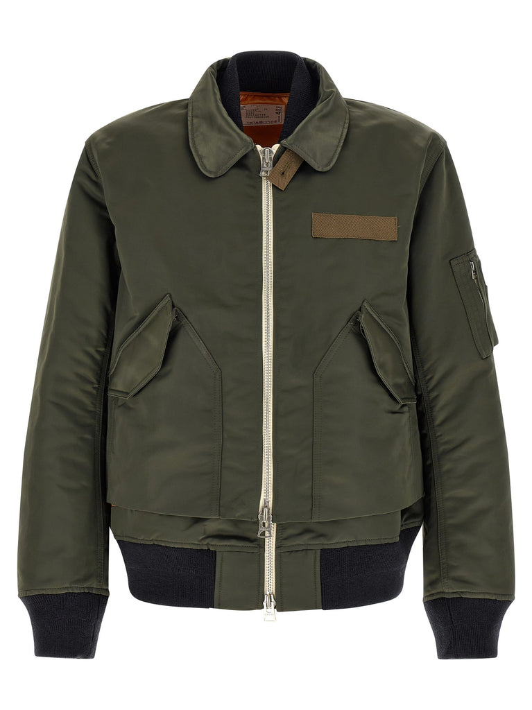 Double layer blouson