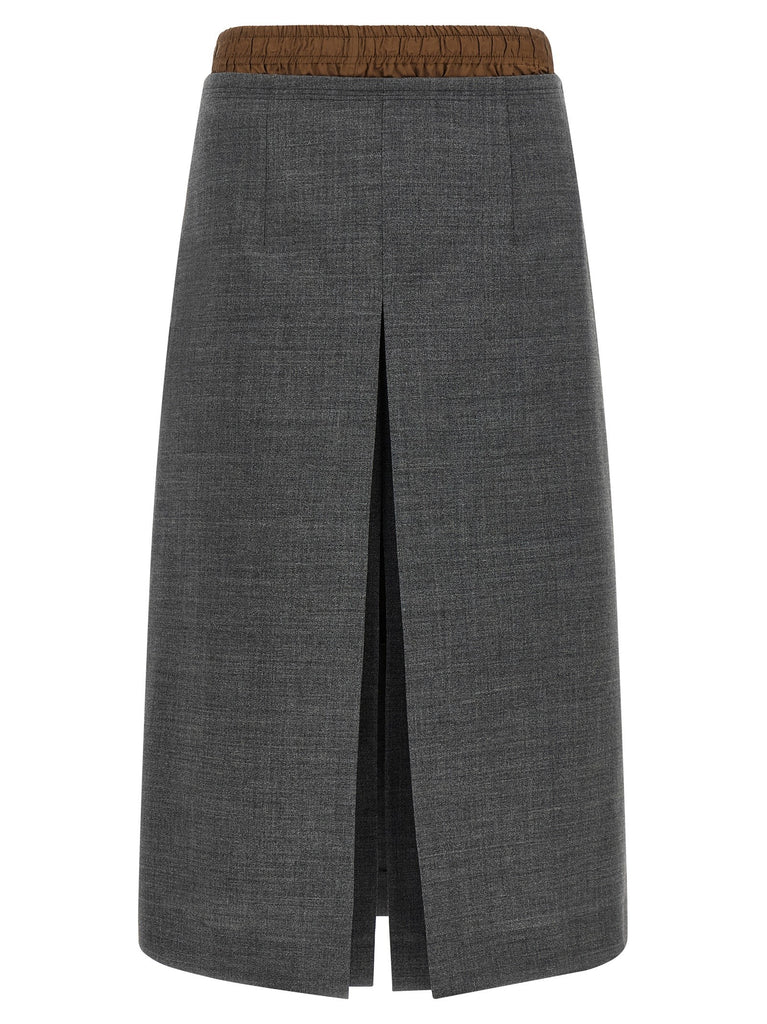 Double layer skirt
