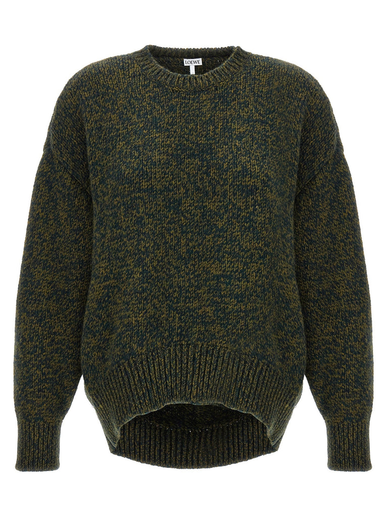 Double neck sweater