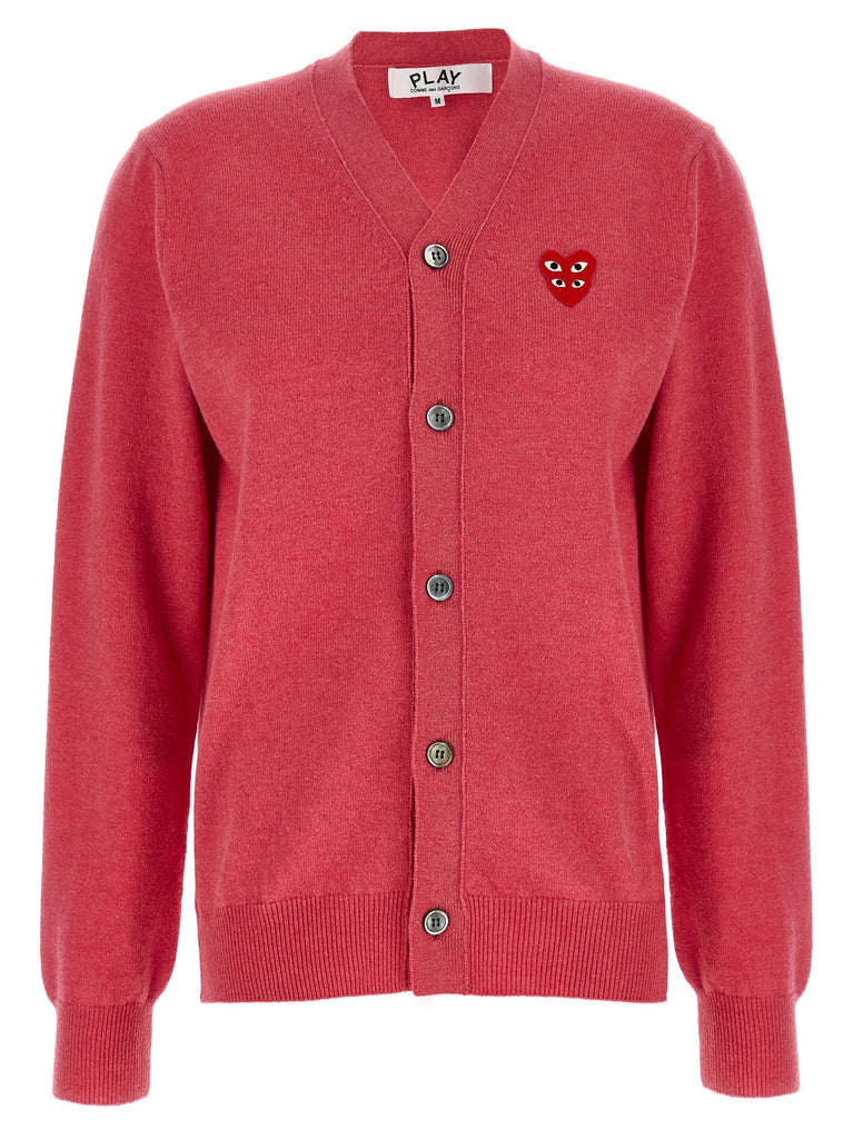 'Double Red Emblem' cardigan