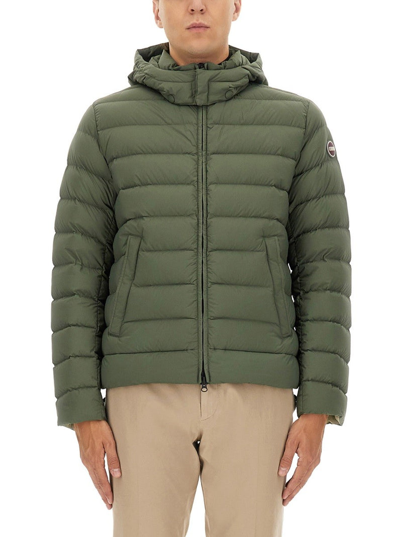 DOWN JACKET WITH DETACHABLE HOOD
