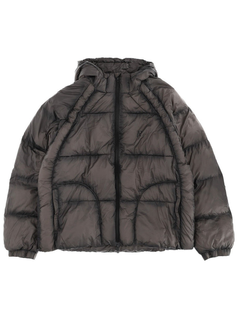 DOWN JACKET WITH LOGO