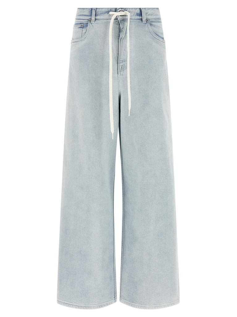 Drawstring jeans