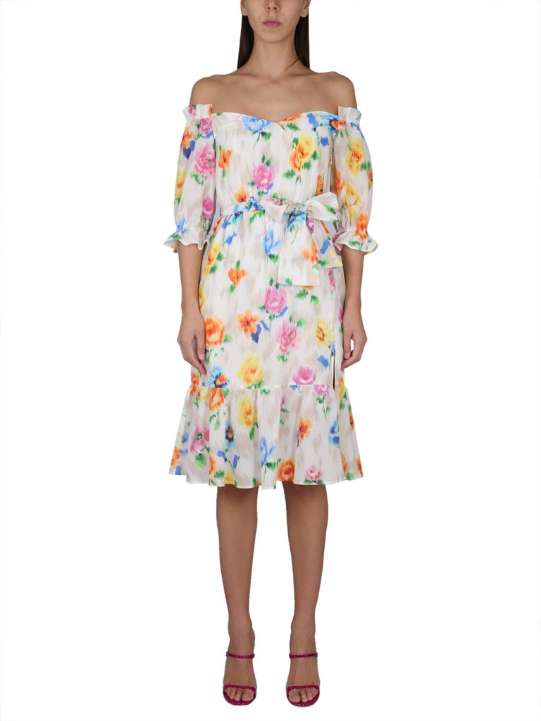 DRESS WITH FLORAL PATTERN
