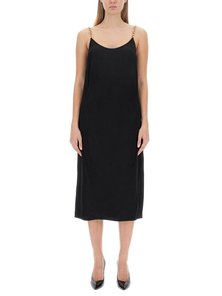 DRESS WITH LOGO STRAPS