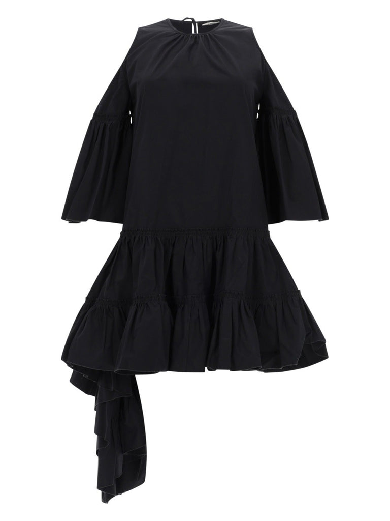 DRESS WITH RUFFLES
